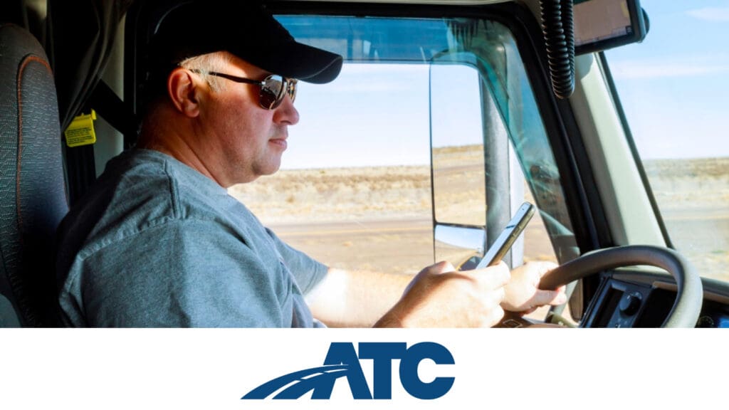 non-ATC driver texting and driver