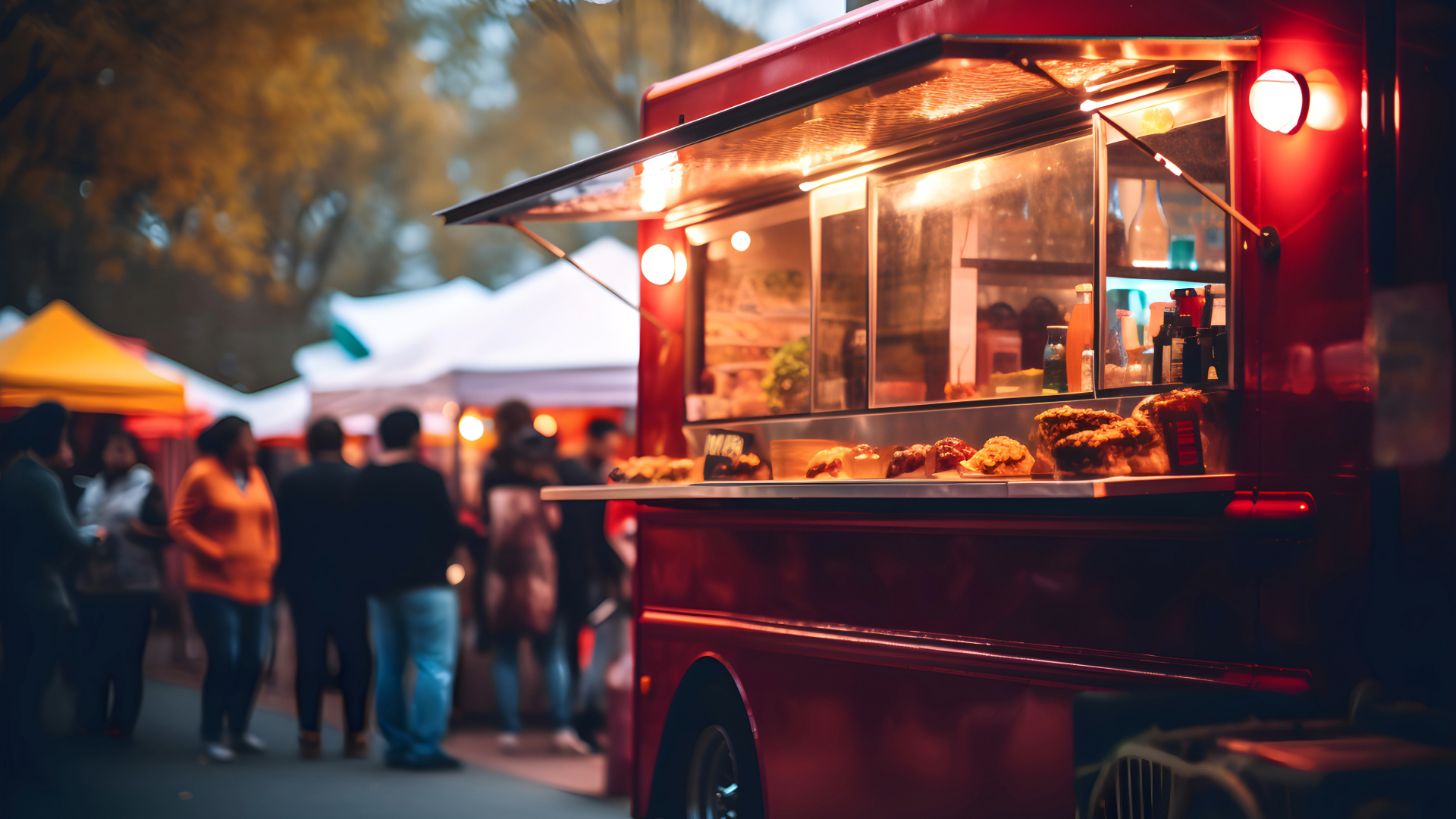 Food truck moved by ATC