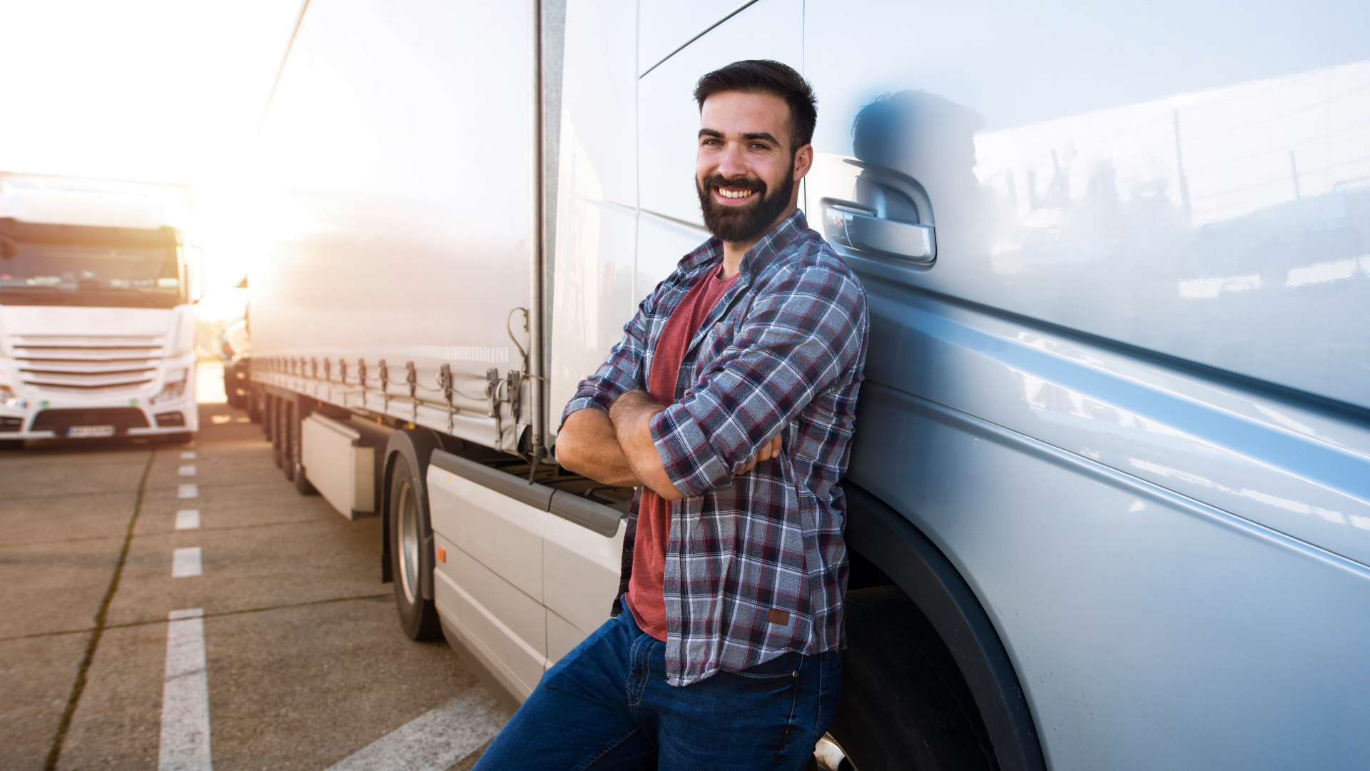 ATC truck driveaway driver preparing for their trip